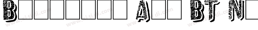 Ballcent Add BT Norm字体转换